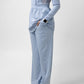 Tuckable Straight Leg Bottoms - Powdered Blue