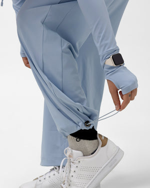 Tuckable Straight Leg Bottoms - Powdered Blue