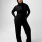 Tuckable Straight Leg Bottoms -Black