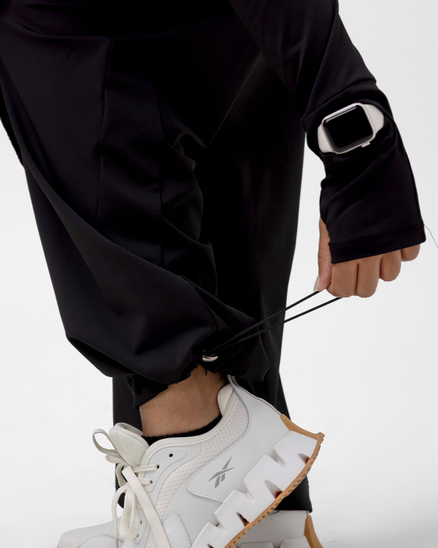 Tuckable Straight Leg Bottoms -Black