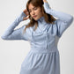 Powdered Blue FlexFit Set (Top + Wide Leg Pants)