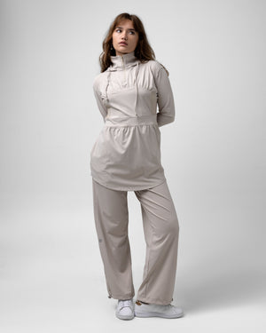 Nude FlexFit Set (Top + Wide Leg Pants)