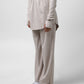 Tuckable Straight Leg Bottoms - Nude